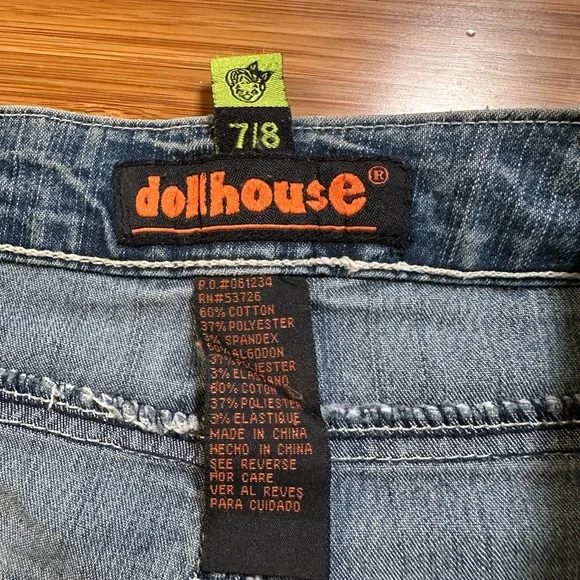 Dollhouse Y2K Denim Skirt Vintage - Picture 3 of 5